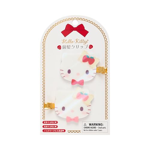  Sanrio SANRIO передний . зажим ( торт с фруктовой начинкой ) Hello Kitty волосы мелкие вещи 539741