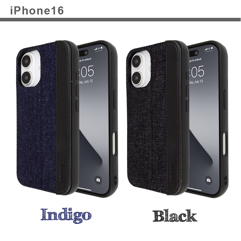 iPhone16 16Pro кейс EDWIN Edwin подставка кейс iphone15 кейс бренд карта место хранения iphone14 тонкий Denim ткань смартфон подставка 