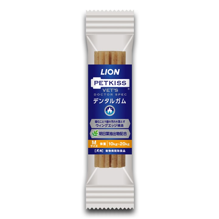 LION PETKISSbetsudokta- спецификация зубной жевательная резинка M размер 1 шт. ( собака для зуб ... жевательная резинка ) масса 10-20kg