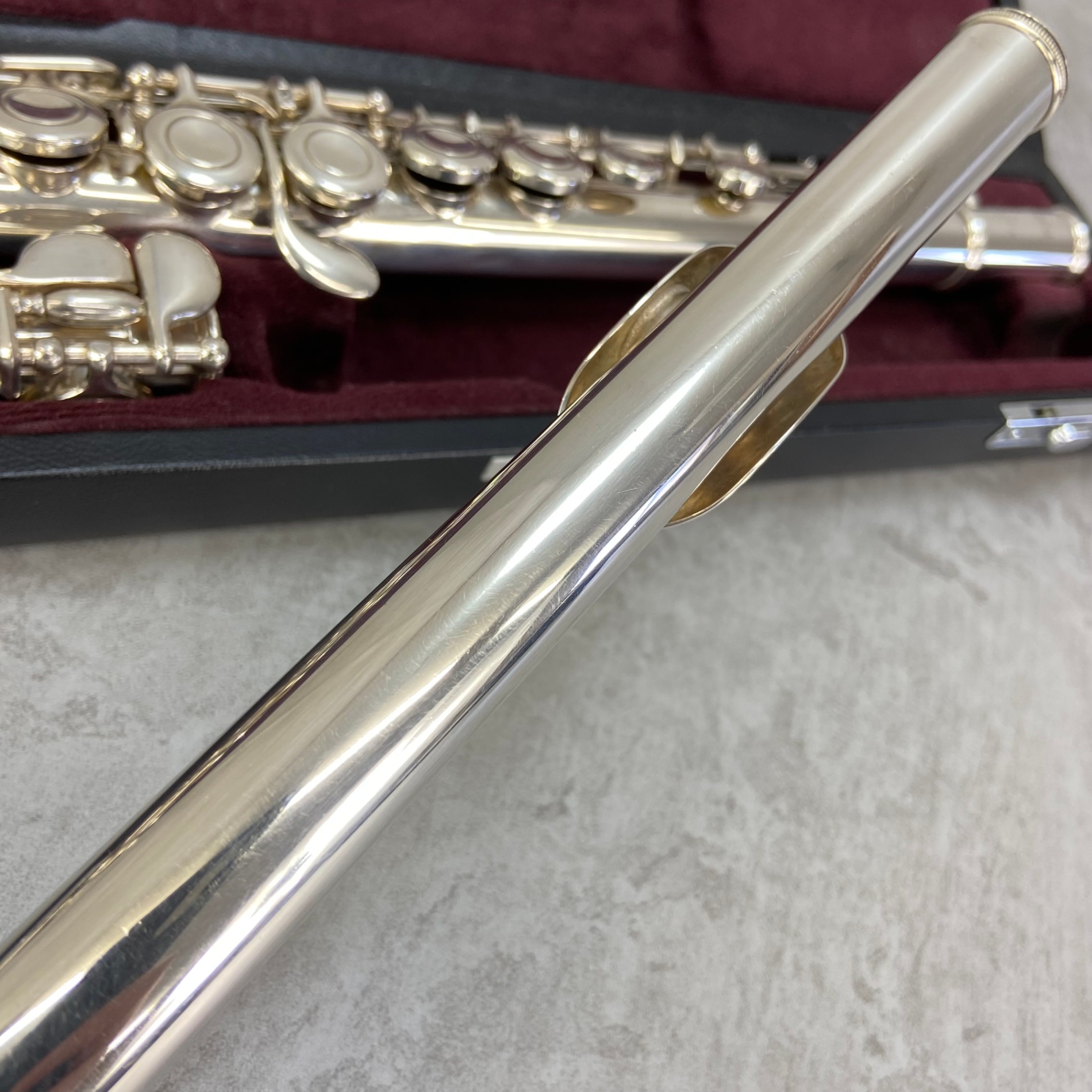 YAMAHA Yamaha флейта Flute YFL211 более поздняя модель E механизм серебряный металлизированный серебряный жесткий чехол начинающий schu-tento студент 
