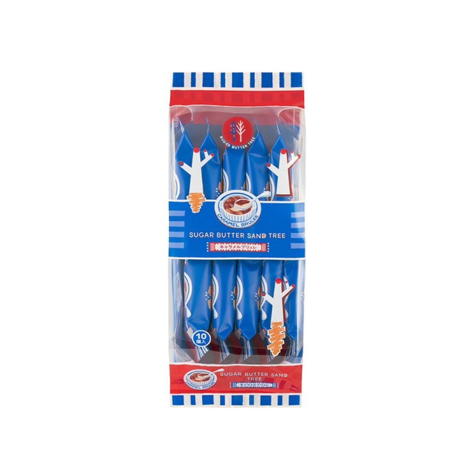シュガーバターサンドの木 キャラメルブリュレ（10個入）の商品画像