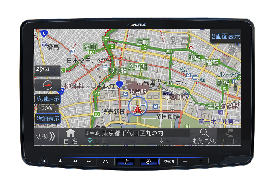 ALPINE フローティングビッグX11 XF11NX-LL（アルパインストア・販路