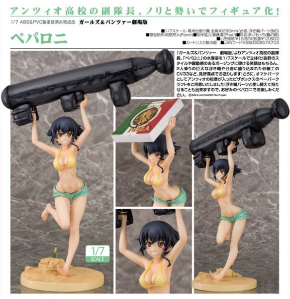ファット・カンパニー ガールズ＆パンツァー 劇場版 ペパロニ （1/7