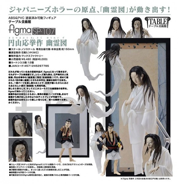 マックスファクトリー figma テーブル美術館 円山応挙作 幽霊図 figma