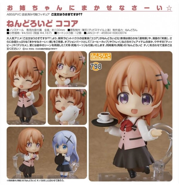 グッドスマイルカンパニー ねんどろいど ご注文はうさぎですか