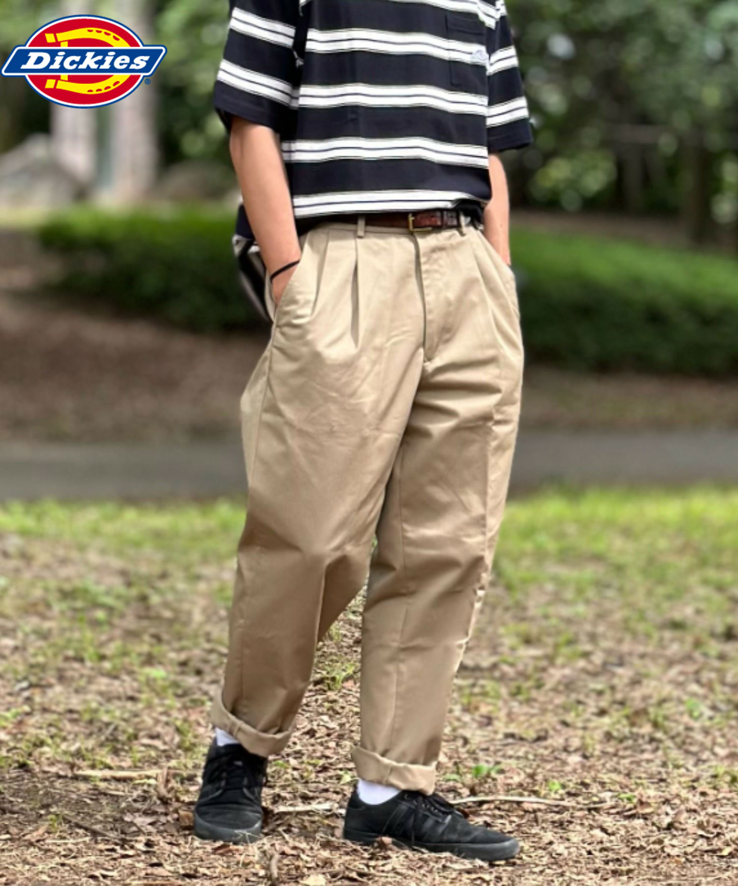 Dickies Dickies брюки из твила мужской одноцветный свободно карман длинные брюки конические брюки рабочие брюки бренд популярный низ 