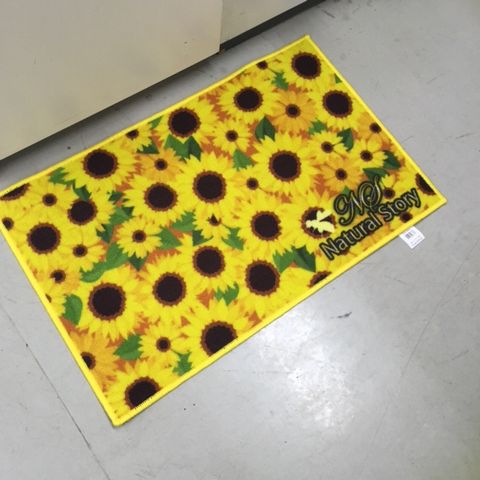  коврик для ванной рисунок включено 50×80cm предотвращение скольжения обработка clover монстера подсолнух rose трава 2025