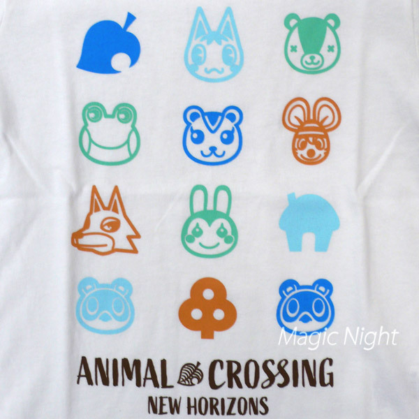  Animal Crossing футболка Icon KIDS белый футболка Gather! Animal Crossing товары 