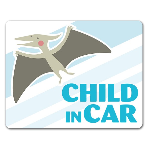 車ステッカー プテラノドン 恐竜 Child In Car チャイルドインカー 車マグネットステッカー ゆうパケット対応210円 A マグネットパークyahoo 店 通販 Yahoo ショッピング