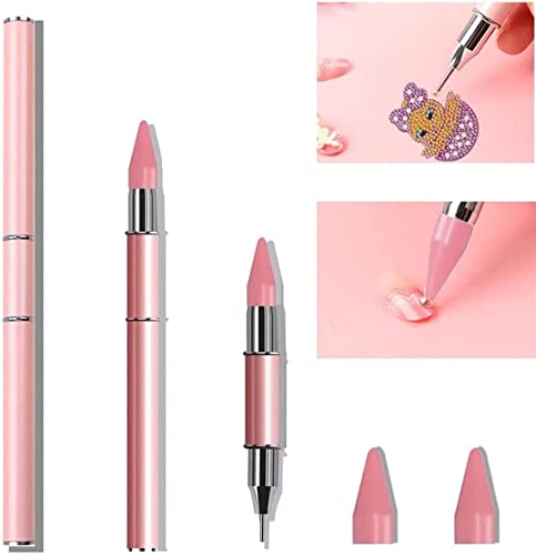 JISHSHAY diamond art tool Point drill pen DIY diamond painting pen .. made pen . glue un- necessary double head cohesion . diamond 