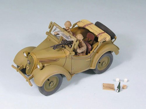 ピットロード 日本陸軍 九五式 小型乗用車 くろがね四起（1/35スケール グランドアーマー G38） ミリタリー模型の商品画像