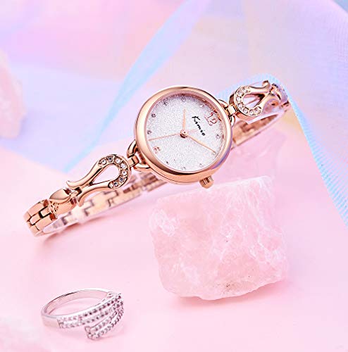 Kimio K6402 часы женские наручные часы женщина предназначенный звезда пустой симпатичный стиль простой водонепроницаемый дешевый доступный высококлассный .. чувство легкий работа работа место день рождения cosme классификация популярный Blanc 