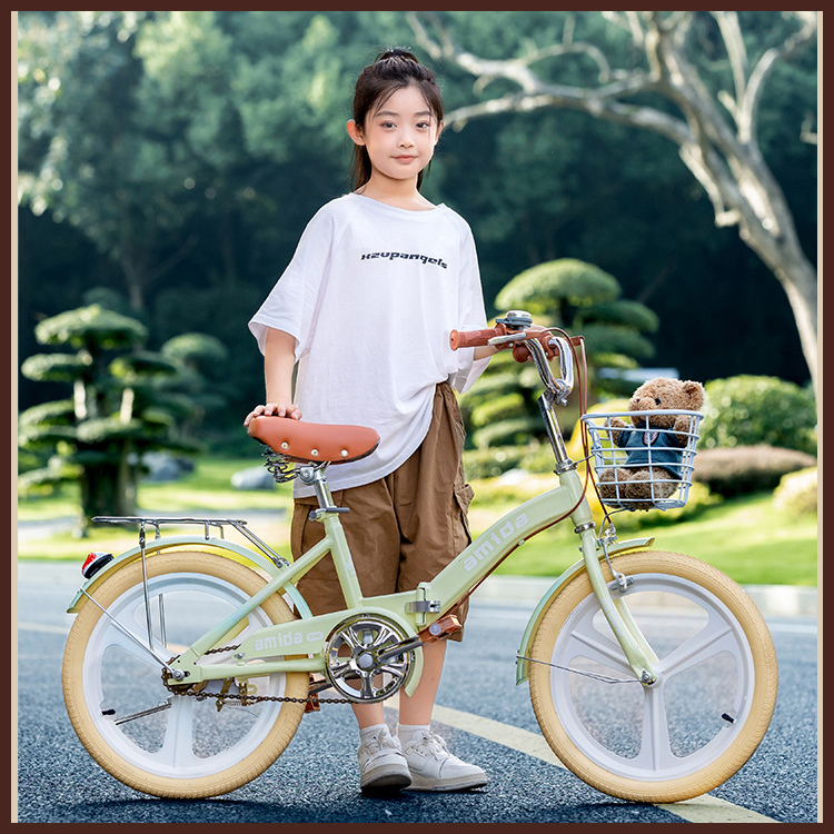  складной детский велосипед 16 дюймовый 18 дюймовый 20 дюймовый 22 дюймовый пассажирский колесо 4 лет 5 лет 6 лет 7 лет 8 лет мужчина девочка ребенок ученик начальной школы день рождения подарок Kids Рождество 
