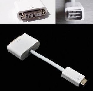 MacBook iMac MacBook профессиональный Mini DVI to DVI(24+1) булавка женский изменение адаптер конвертер мужской - женский максимальный 1080P DVI терминал вывода изображений 