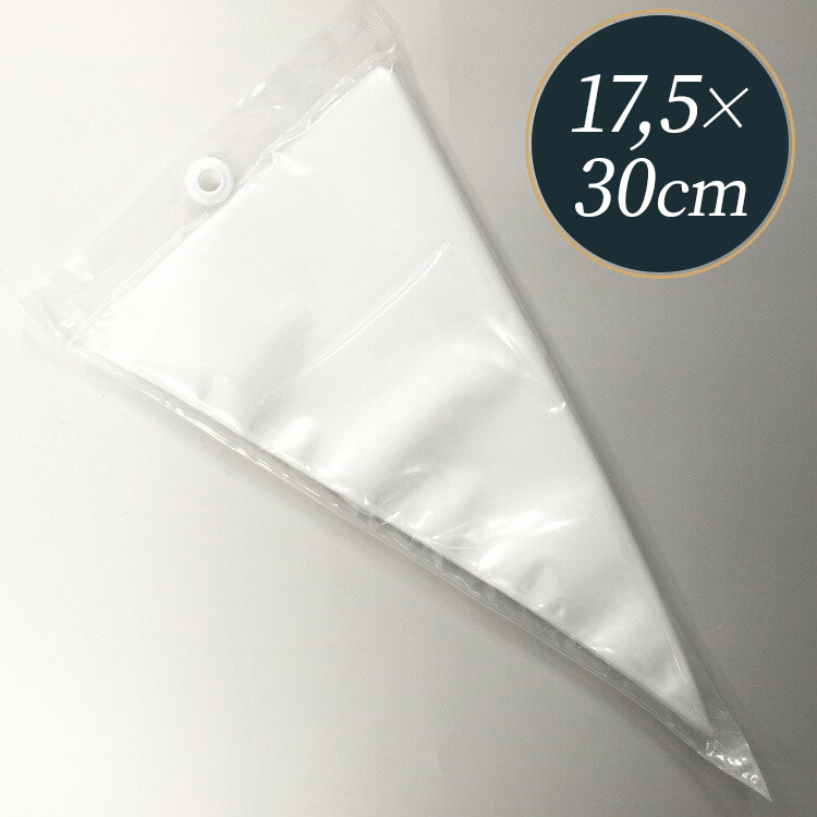 PE pastry bag 50 sheets 17.5×30cm poly- echi Len disposable type 