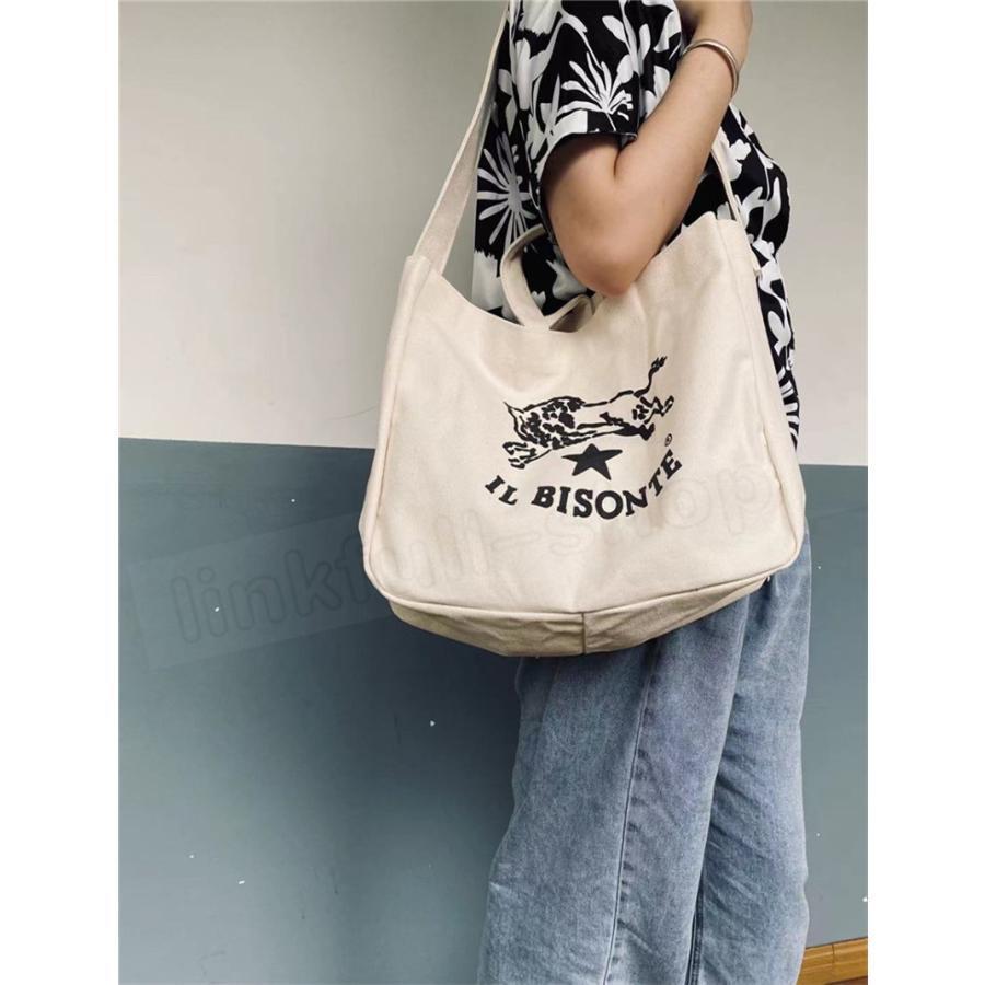  stock disposal 1880 jpy . two sheets eyes buy possibility Il Bisonte IL BISONTE tote bag shoulder bag 2WAY A3 correspondence high capacity commuting going to school canvas bag free shipping 