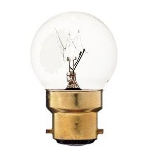  asahi свет электро- машина промышленность ( Asahi ) мяч лампочка G40 B22D 100/110V 25W C ( прозрачный ) [ возвращенный товар замена не возможна ] белый огонь лампа филамент за границей стандарт застежка T11D0