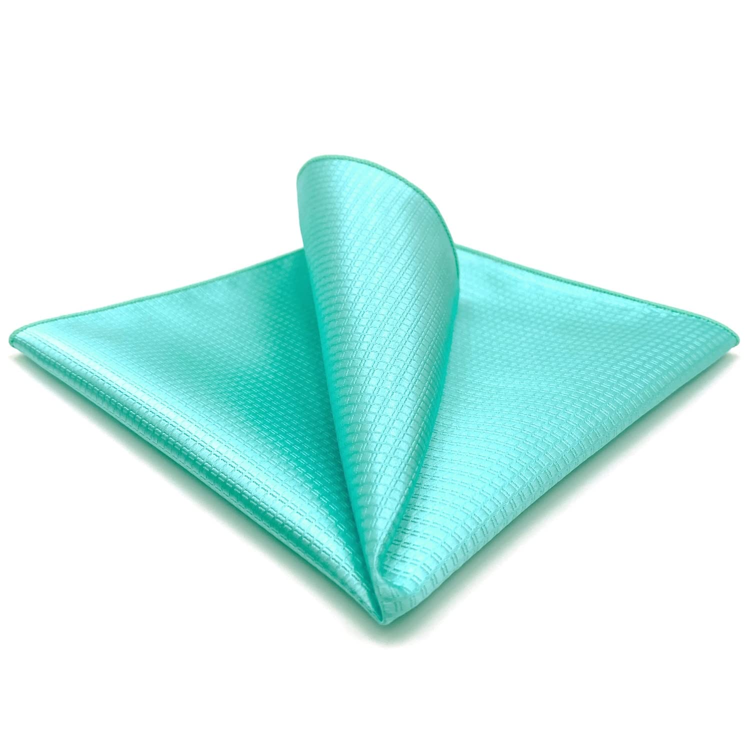 SHLAX&amp;WING одноцветный aqua in jigo шелк мужской подходящий pocket square 