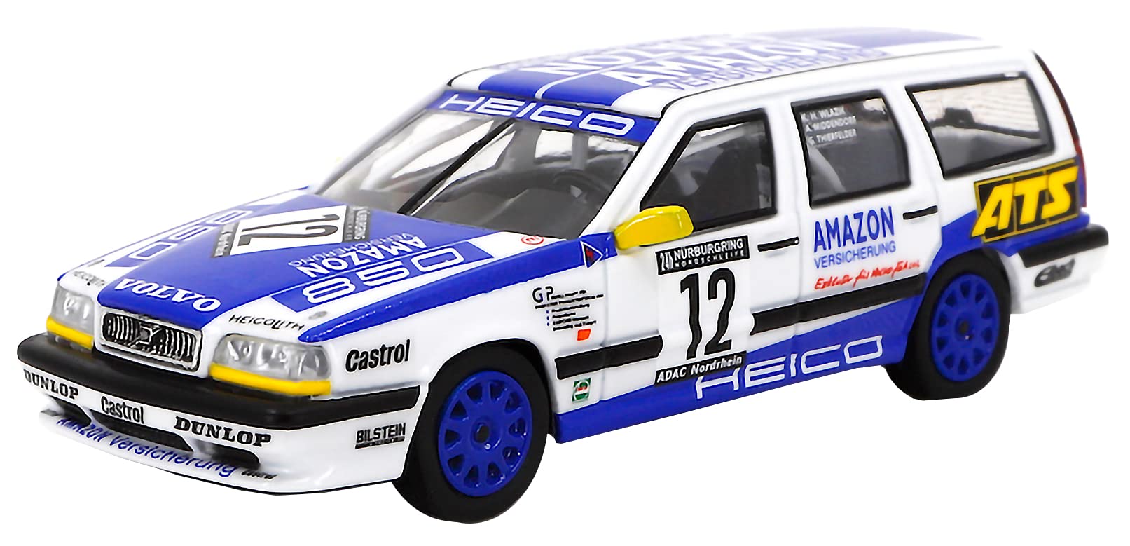 POP RACE 1/64 Volvo 850 Estate nyurubruk link 24 hour 1996 HEICO Motor Sport #12 final product 