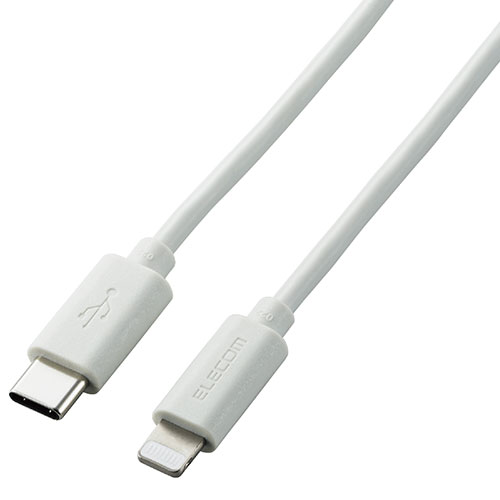 (5 piece set ) Elecom lightning cable Type-C-Lightning 1m silver U2C-APCL10SVX5