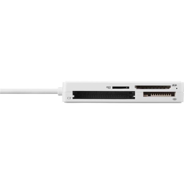  Buffalo USB2.0 многоформатное считывающее устройство для флэш-карт кабель место хранения модель белый BSCR300U2WH