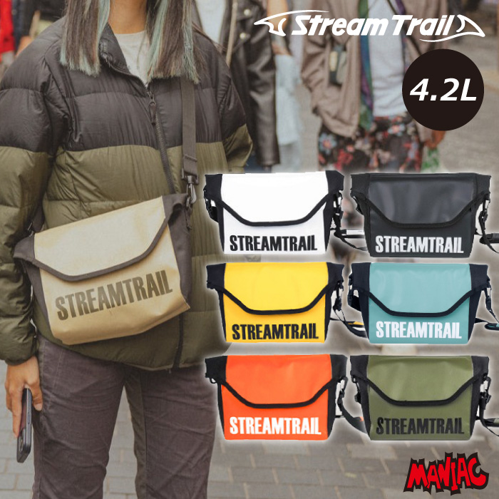 StreamTrail Stream Trail сумка сумка Breamb Lee m водонепроницаемый плечо сумка 4.2L водонепроницаемый сумка на плечо уличный рыбалка 