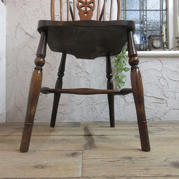  England antique furniture kitchen chair wheel back chair chair store furniture Cafe wooden Britain KITCHENCHAIR 4885d