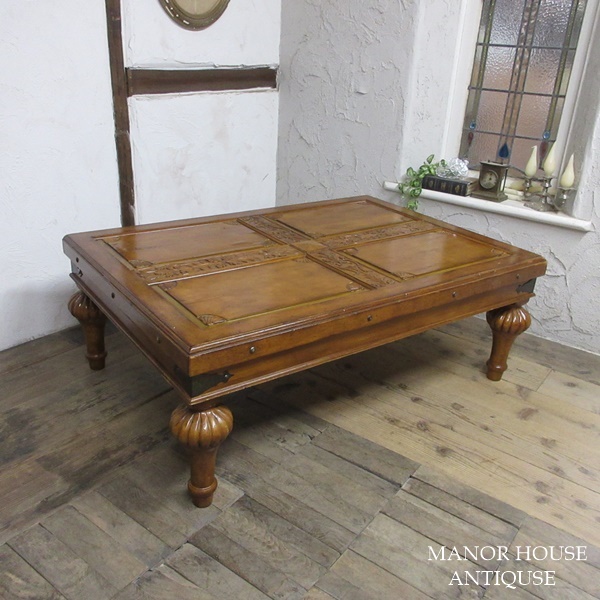  England antique furniture coffee table runner table store furniture wooden Britain TABLE 6236d