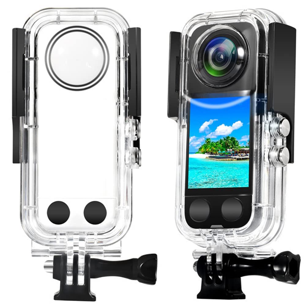 LINGHUANG Insta360 X3 водонепроницаемый кейс insta360 x3 подводный фотосъемка для выдерживающий давление 40M insta360 x3 для . вода кейс 