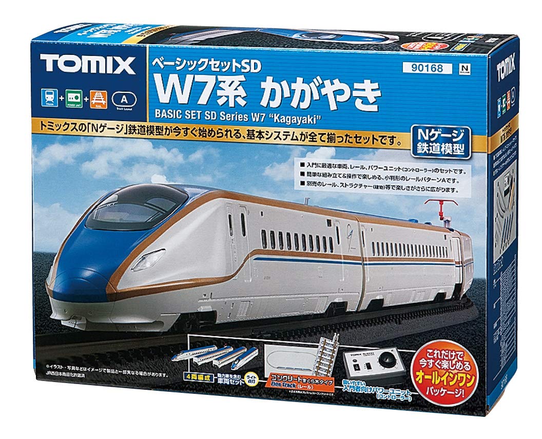 TOMIX 電気機関車ベーシックセット TOMIX W7系かがやきベーシックセットSD Nゲージ KATOはやぶさ付き！