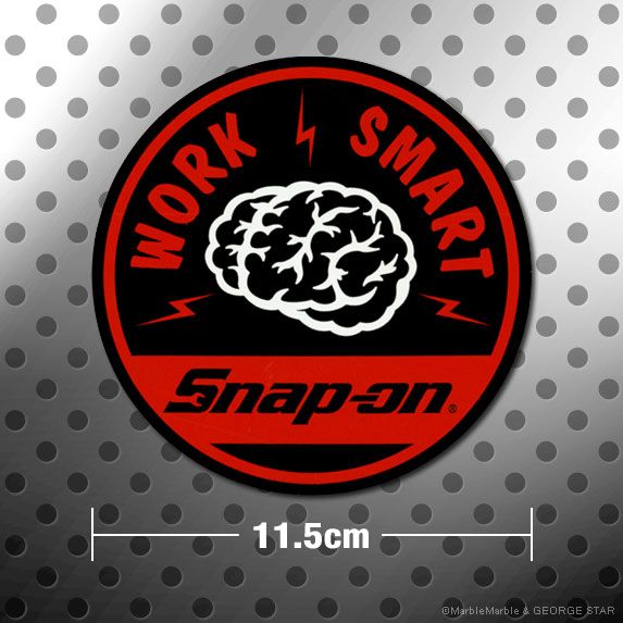 H4 Snap-on Snap-on american стикер WORK SMART.012 american смешанные товары 