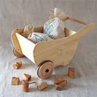 lao тонн . деревянная игрушка транспортное средство 