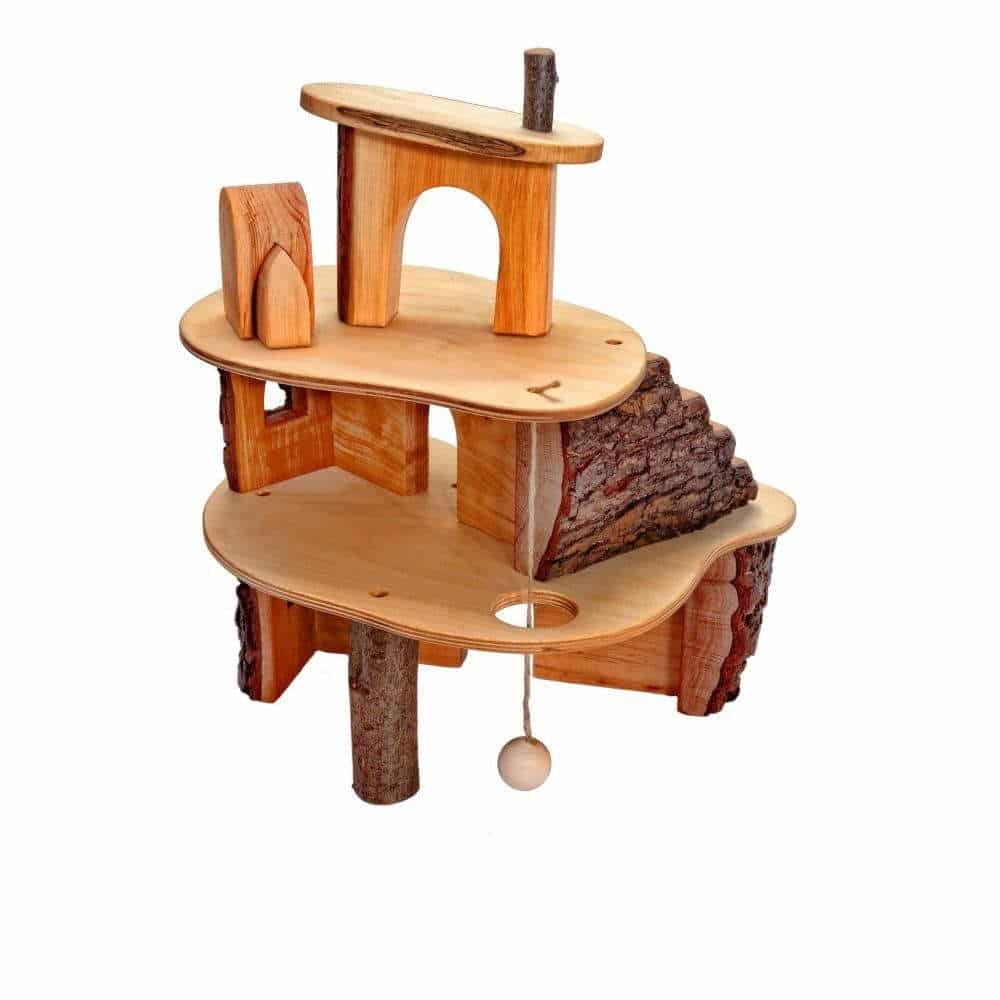 [ tree house Klein ] кукольный дом из дерева игрушка Magic дерево фирма Германия 