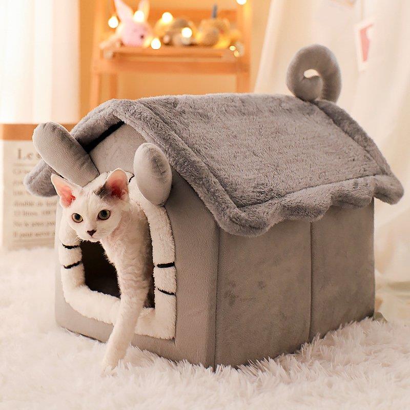  товары для домашних животных домашнее животное house bed домашнее животное bed мягкость смывающий . зимний теплоизоляция .. защищающий от холода .. потертость ... собака кошка двоякое применение место хранения удобный . ощущение. ..