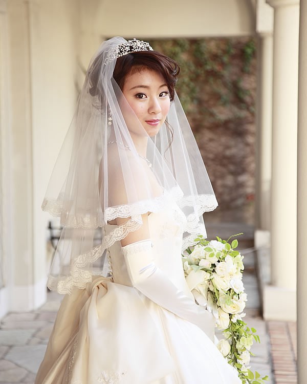 ウェディングベール ショート丈 フローラル メール便可 We321 ウエディング工房てくまりんぼ 通販 Yahoo ショッピング