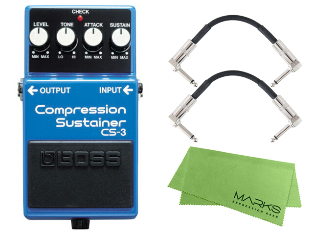 BOSS Compression Sustainer CS-3 +moli большой la соединительный кабель 2 шт. комплект [ Mark s* оригинал Cross есть ] compact эффектор [ рассылка классификация A]