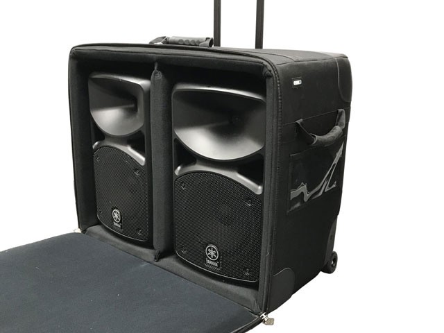 YAMAHA STAGEPAS 400BT + original semi hard type carrying case Protection Racket AAA PA system STAGEPAS 400 case set PA system [ classification F][.P-2]