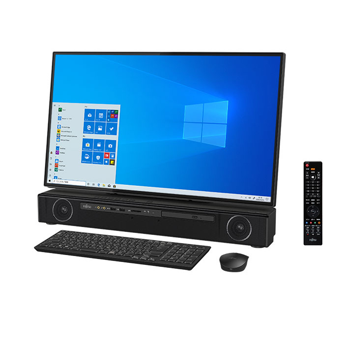 FUJITSU ESPRIMO FH90/E2 i7 10750H 8GB/3TB SSD256GB/27型/office2019