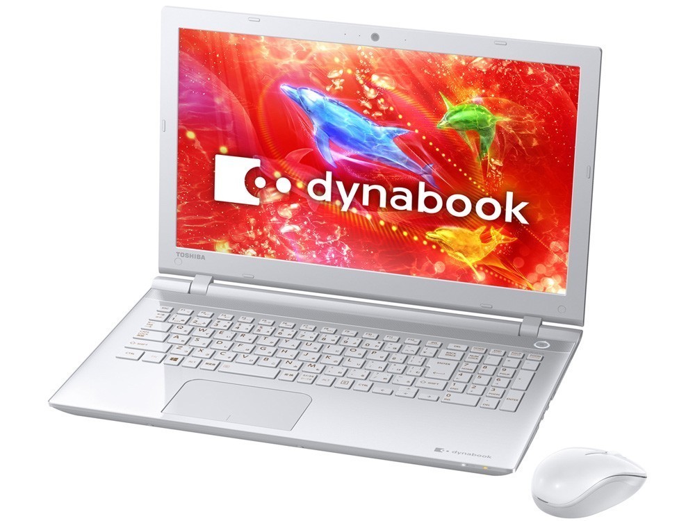 dynabook dynabook T55/U リュクスホワイト ［PT55UWP-BWA］ 2016年1月発表 春モデル dynabook T Windowsノートの商品画像