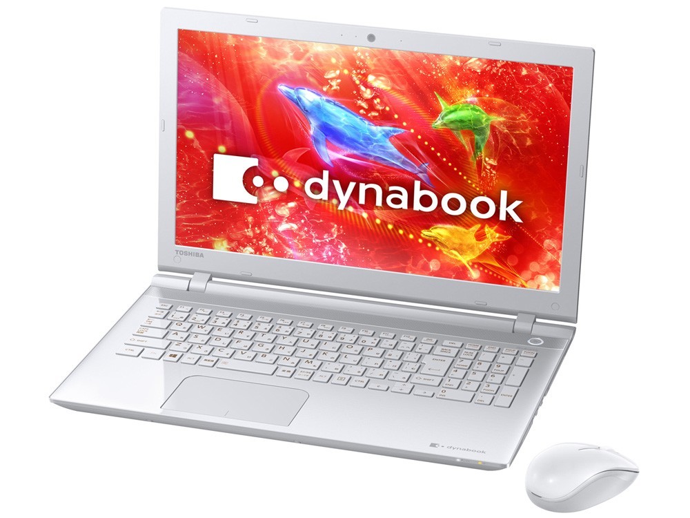 dynabook dynabook T55/V リュクスホワイト ［PT55VWP-BJA］ 2016年夏モデル dynabook T Windowsノートの商品画像