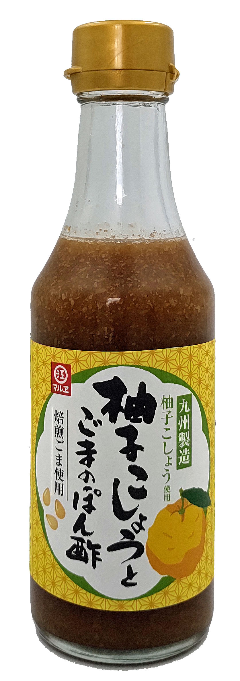 マルヱ醤油 マルエ醤油 柚子こしょうとごまのぽん酢 250ml ポン酢の商品画像