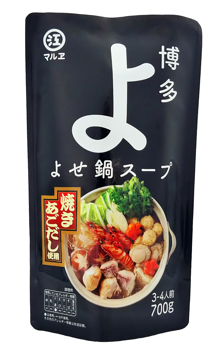 マルヱ醤油 博多よせ鍋スープ 700g×1個の商品画像