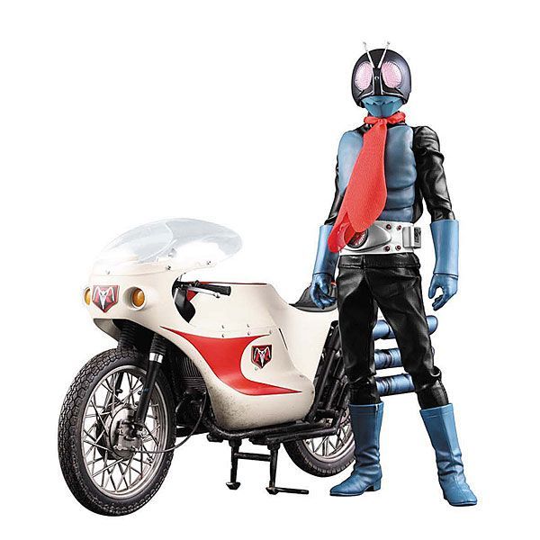 MEDICOM TOY RAH No.444 DX 仮面ライダー旧1号 Ver.3.5 ＆サイクロン号 RAH 仮面ライダーの商品画像