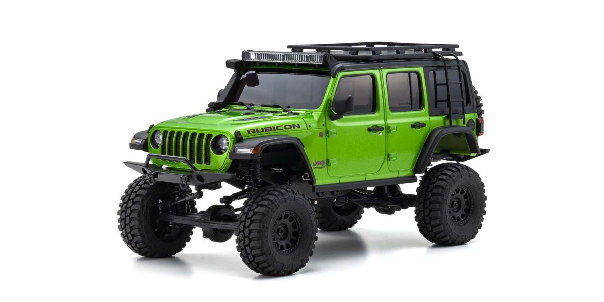 ミニッツ4×4レディセットジープラングラーアンリミテッド モヒート32528GR 京商 ミニッツ4×4シリーズ レディセット ジープ ラングラー