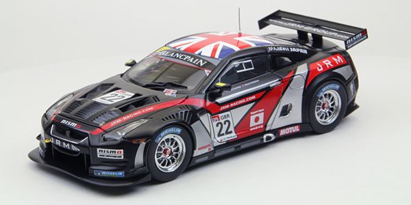 エブロ ニッサン GT-R GT1 2011 JRM レーシング （No.22） （ブラック