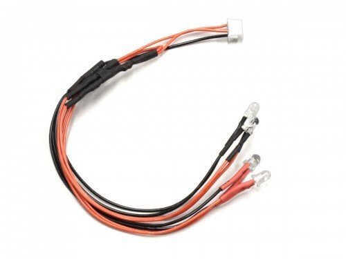 京商 LEDライトユニット （Φ5/4灯/L=400/ハロゲン＆レッド） 97054-4HR