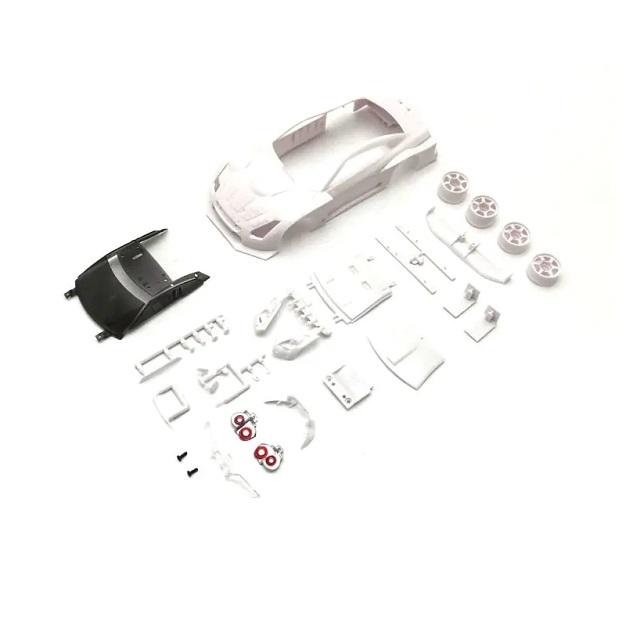 ミニッツホワイトボディ3種類セット MZN189、MZN208、MZN219