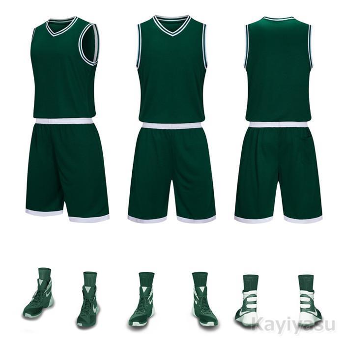  uniform for adult basketball wear for children sleeveless Junior setup summer short pants top and bottom set training for clothes practice put on 