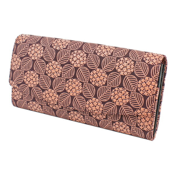 あじさい/紫地×ピンク漆