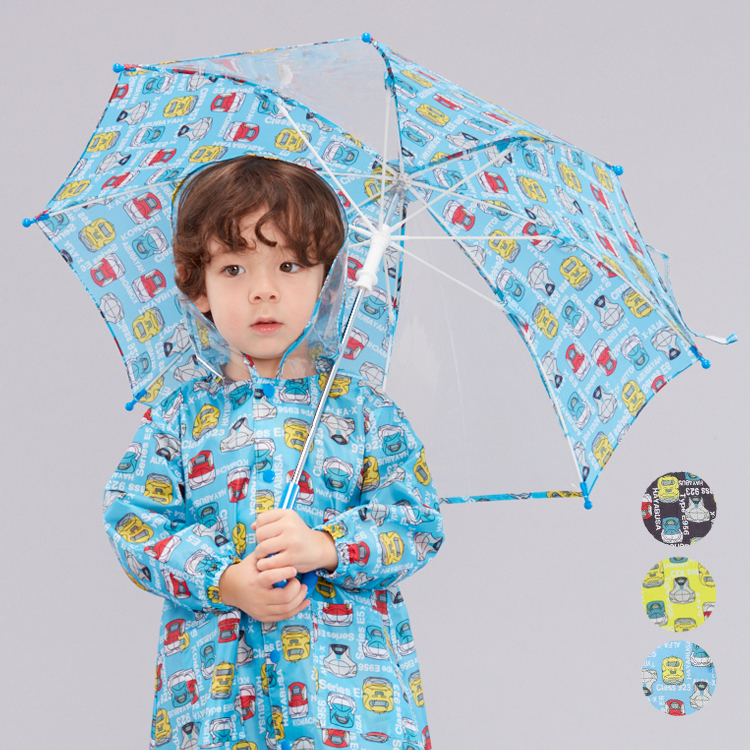 [ время ограничено бесплатная доставка ~7/8 до ] moujonjon ( Moujonjon ) JR Shinkansen электропоезд рисунок зонт * зонт SS S M L Kids мужчина B81846